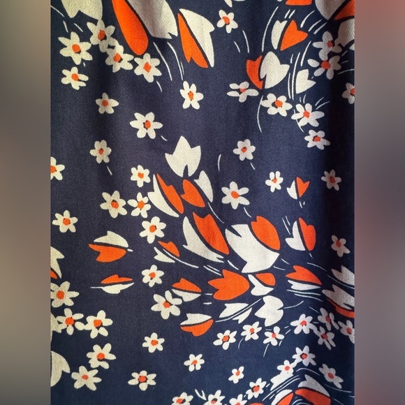 Boden Smart Easy Shift Dress Blue Floral Size 10R W0217 NWOT - Picture 3 of 7